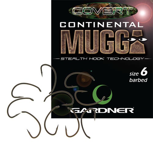 Gardner Continental Mugga horog 2-es méret