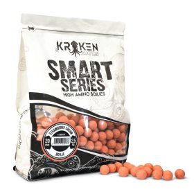    	 KRAKEN BAITS Smart Series Strawberry Cream Active Bojli 20mm 2500g 