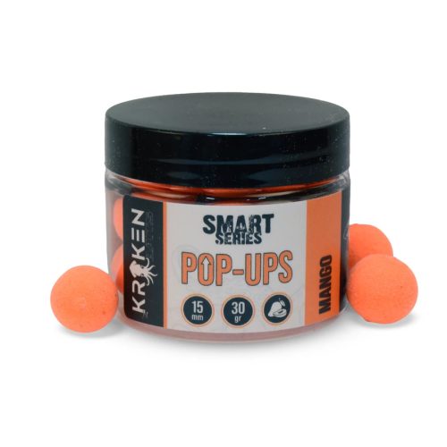 KRAKEN BAITS Smart Series Fluo Orange Pop Up Mango 12mm