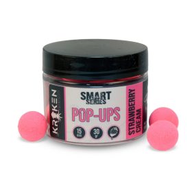   KRAKEN BAITS Smart Series Fluo Pink Pop Up Strawberry Cream 12mm 