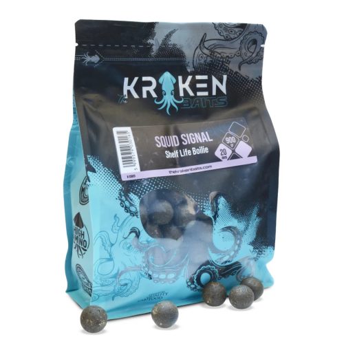 KRAKEN BAITS Squid Signal Shelf Life Boilie 20mm 900g 