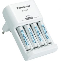 Panasonic Eneloop 4db AA 1900 mAH akkumulátor+töltő 