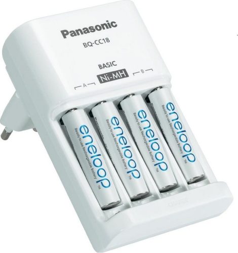 Panasonic Eneloop 4db AA 1900 mAH akkumulátor+töltő 