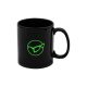 KORDA Mug Glasses Logo Black Bögre