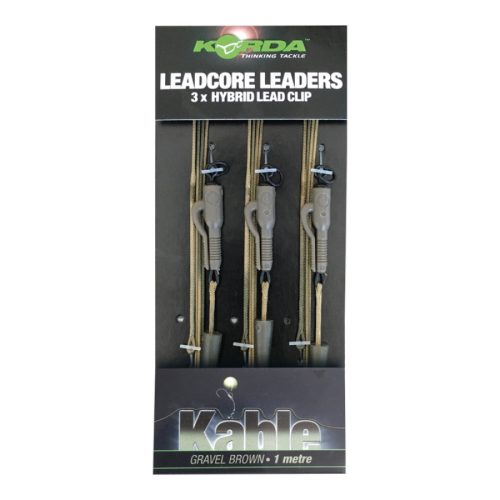 KORDA Hybrid Lead Clip Leader Weed/Silt 