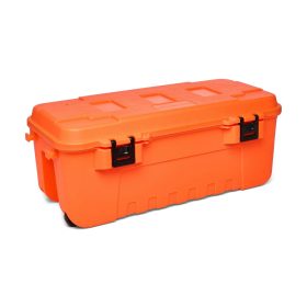    	 Plano Sportsman Trunk Large Blaze Orange W Wheels Kerekes Tároló Láda 
