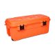  	 Plano Sportsman Trunk Large Blaze Orange W Wheels Kerekes Tároló Láda 