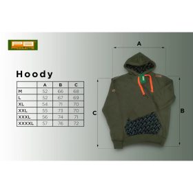 PB Products Hoody pulóver / L