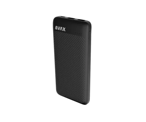 AVAX PB104B LIGHTY 10.000mAh Type C powerbank, black
