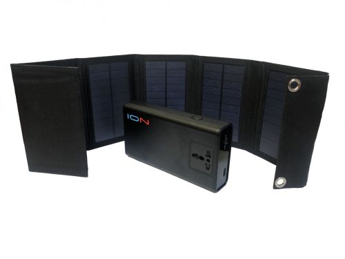 Powapacs - ION - Hordozható akkumulátor 24,000 mAh (napelemmel együtt)