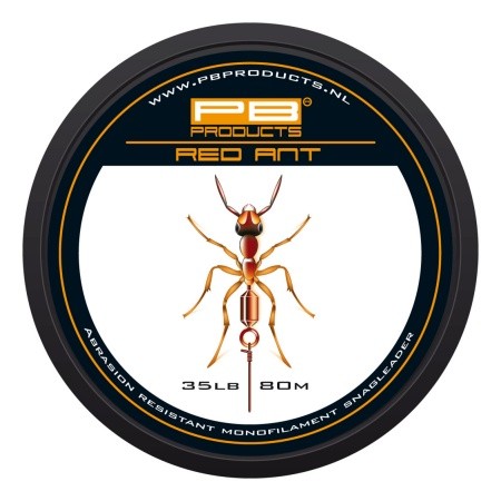 PB PRODUCTS RED ANT SNAGLEADER 35LB 80M