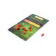 PB Products Ring Bait Screw 360 csalirögzítő karikával / piros