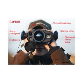  Hikmicro Raptor HM-TS56-75QG/WLVE kétszemes betekintésű hőkamera kereső ultra érzékeny kamerával és lézeres távmérővel