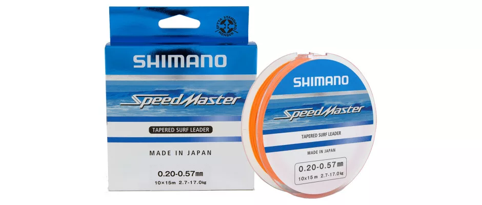 Shimano Speedmaster Tapered Surf Leader Dobóelőke 0.23-0.57mm - Halcapone