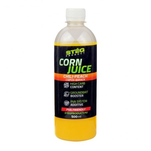 STÉG Corn Juice Chili-Peach 500ml