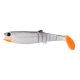  	 Savage Gear LB Cannibal Shad White/Black 10cm 9g Gumihal 