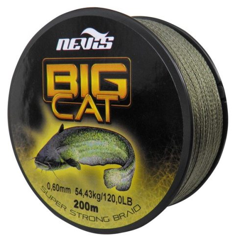 Nevis Big Cat Fonott Zsinór 200m 0.60mm