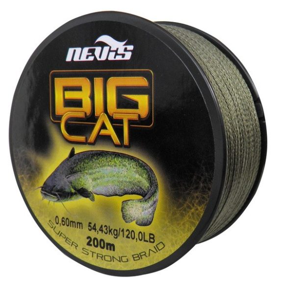 Nevis Big Cat Fonott Zsinór 200m 0.60mm
