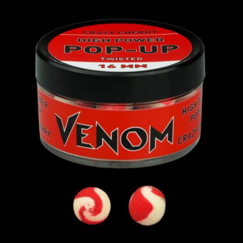 FEEDERMANIA VENOM High Power Pop Up 16mm Crazy Cherry