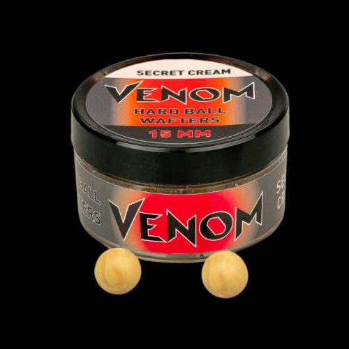 FEEDERMANIA VENOM Hard Ball Wafters 15mm Secret Cream