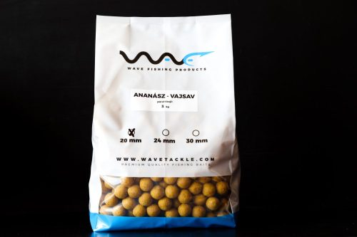 WAVE PRODUCT Párolt Bojli Ananász-Vajsav 20mm 3kg