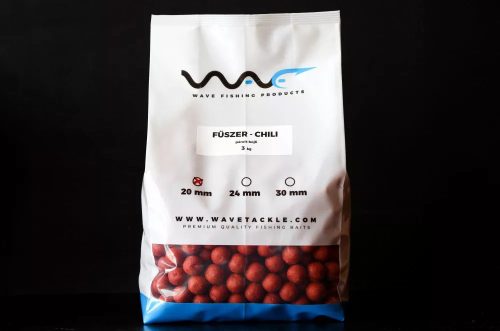 WAVE PRODUCT Párolt Bojli Fűszer-Chili 24mm 3kg 