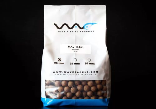 WAVE PRODUCT Párolt Bojli Hal-Rák 24mm 3kg 